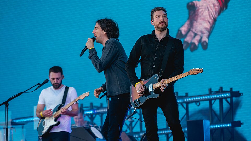 Snow Patrol performing at Werchter Boutique festival, 2019