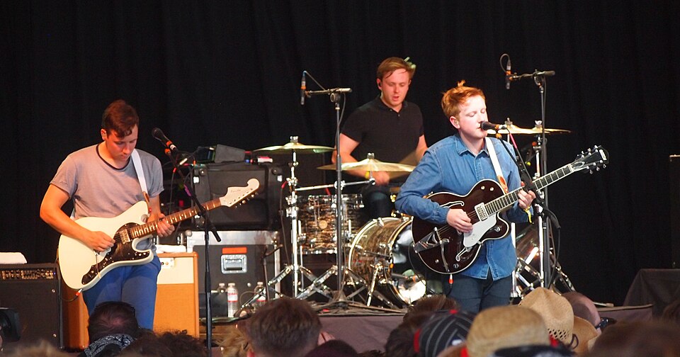 Two Door Cinema Club performing at Bonnaroo, 2012